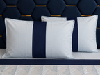 Marvelle Cotton Silk Aqua Bedsheet Set