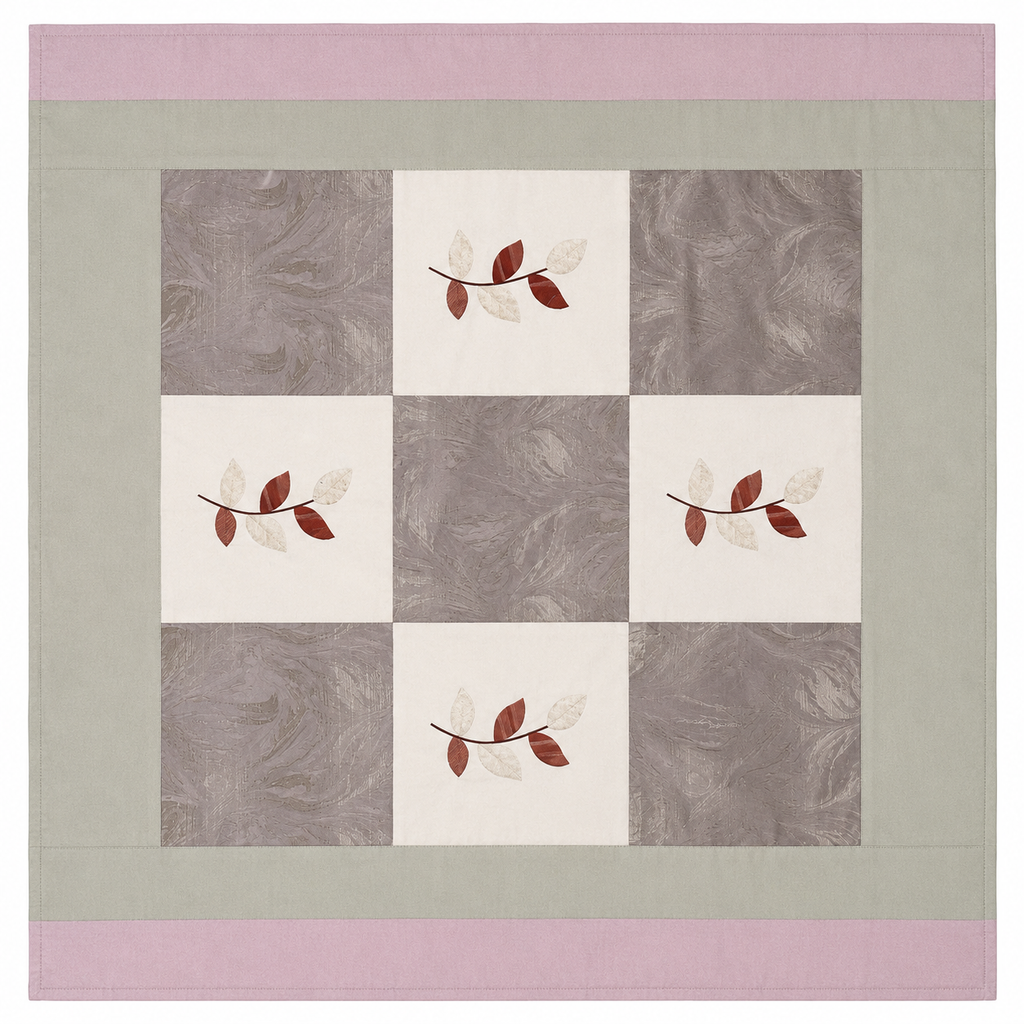 Avenza Cotton Silk Petal Bedsheet Set
