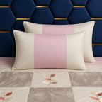 Avenza Cotton Silk Petal Bedsheet Set