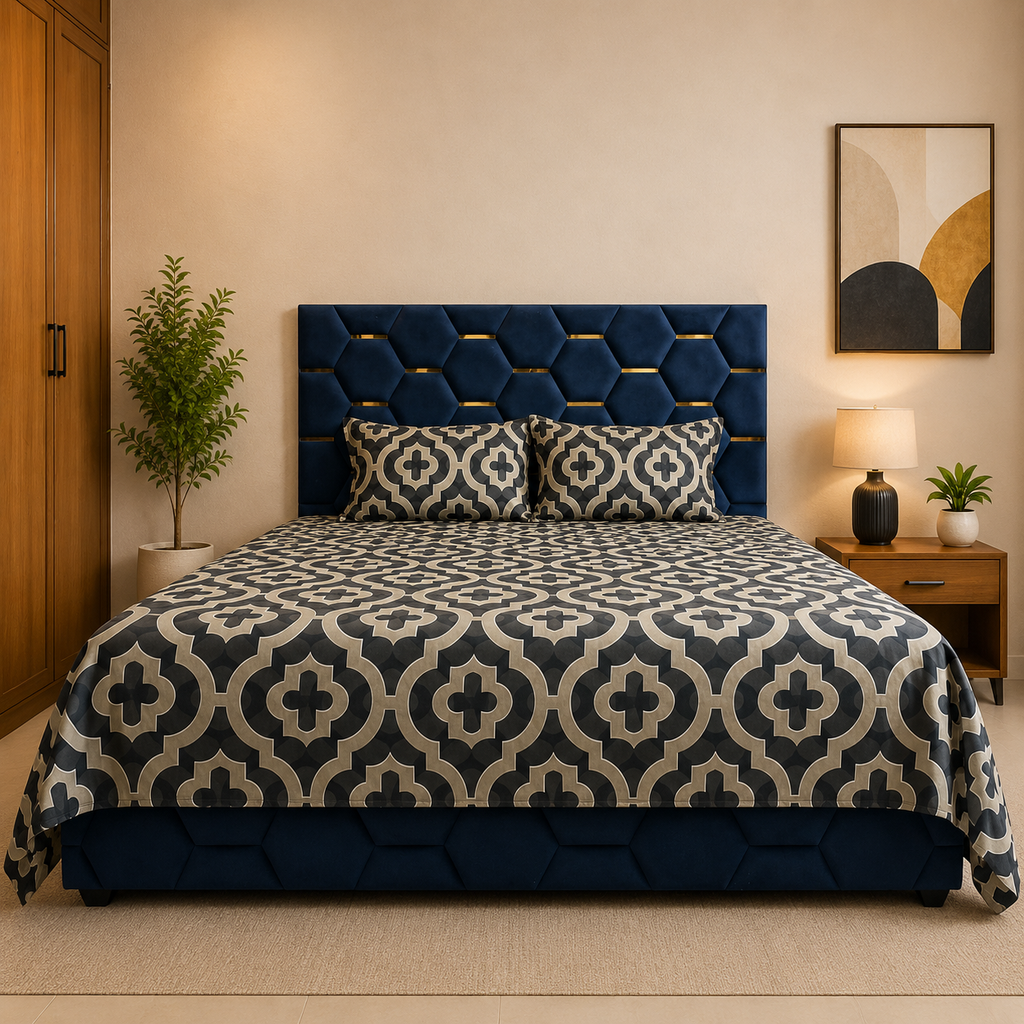 Monarch Cotton Regalia Bedsheet Set
