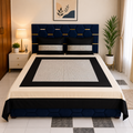 Nuvelle Cotton Silk Imperial Bedsheet Set