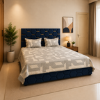 Monarch Cotton Mosaic Bedsheet Set