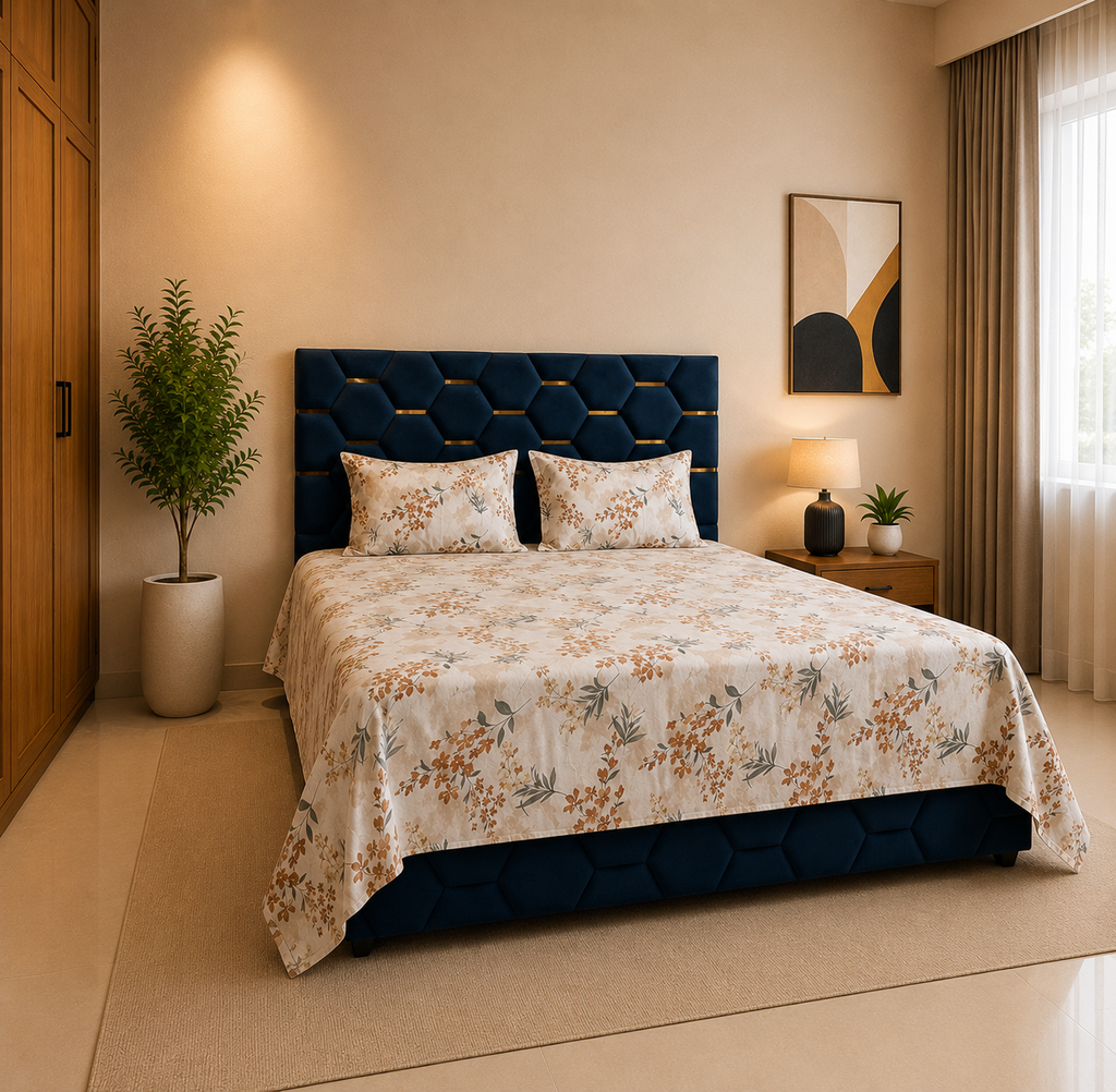 Monarch Cotton Meadow Bedsheet Set