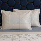 Marvelle Cotton Silk Glacier Bedsheet Set