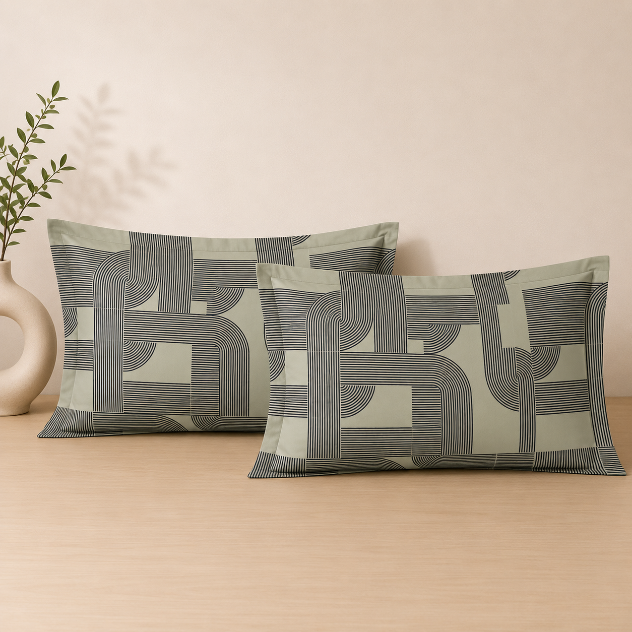 Monarch Cotton Mosaic Bedsheet Set