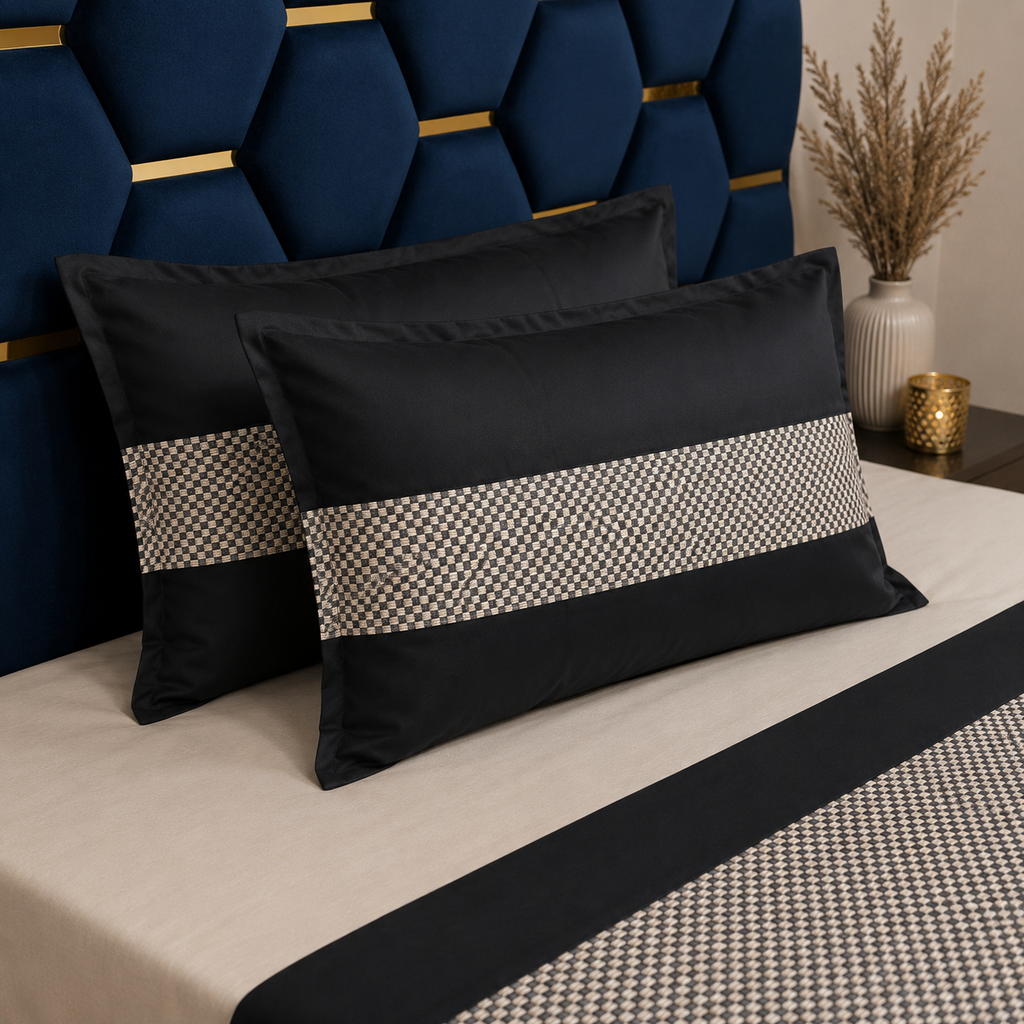 Nuvelle Cotton Silk Imperial Bedsheet Set