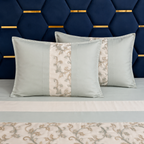 Nuvelle Cotton Silk Dewdrop Bedsheet Set