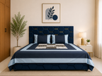 Avenza Cotton Silk Skyline Bedsheet Set