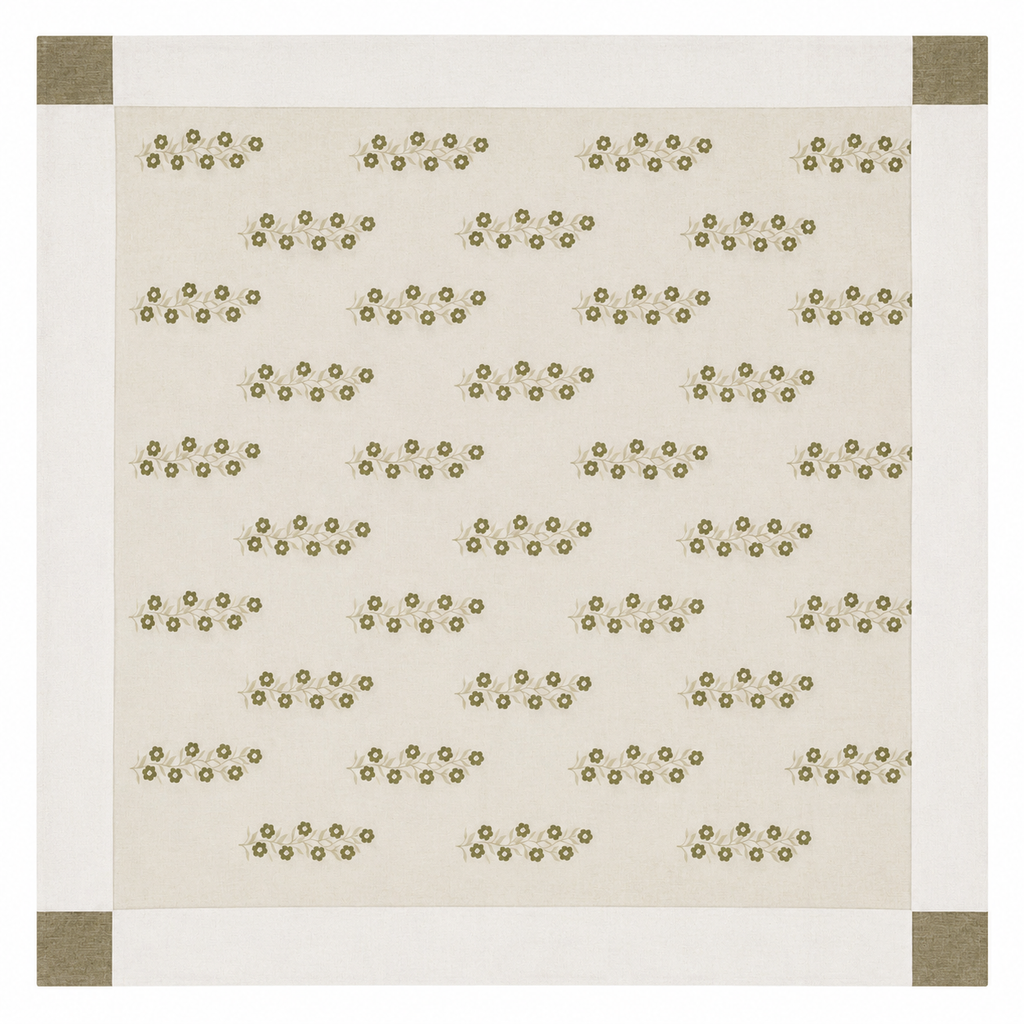 Avenza Jaquard Almond Bedsheet Set