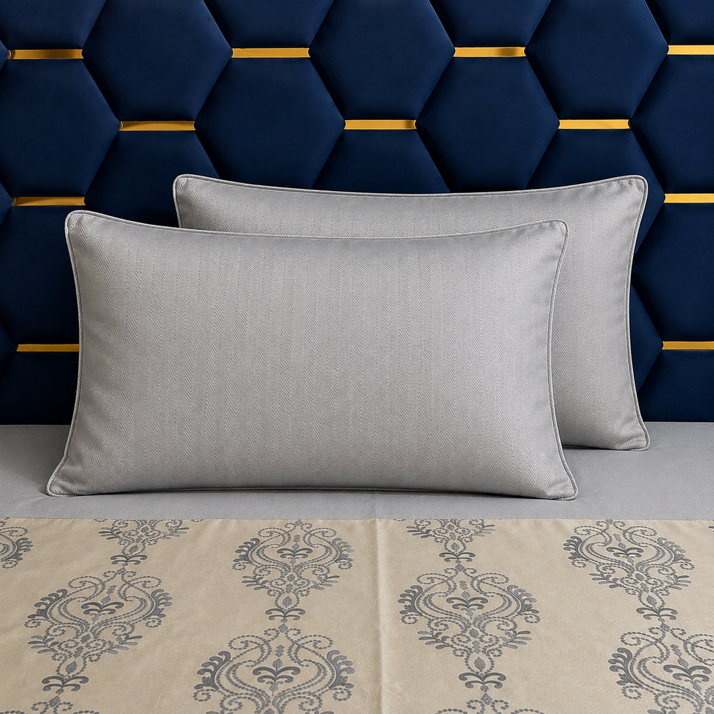 Avenza Cotton Silk Elysian Bedsheet Set