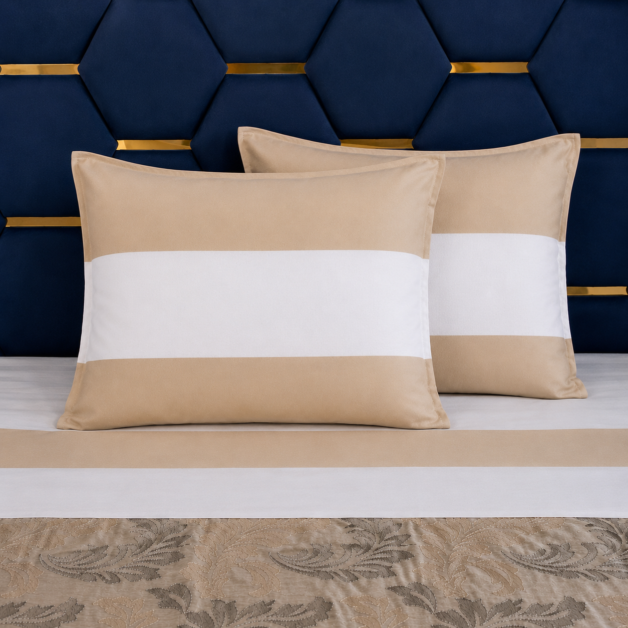 Nuvelle Cotton Silk Hazel Bedsheet Set